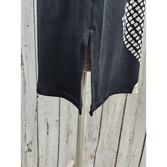 MW Women's 3 16/18 Chico's Travelers Floral Abstract Cap Sleeve Tunic Top NWT - Picture 4 of 9